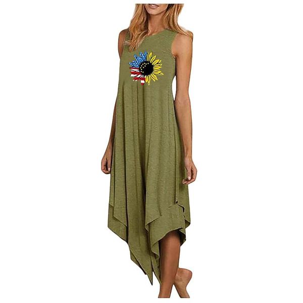 casual dresses summer dress women's sleeveless letter print irregular long boho female sundress vestido de mujer, Black;gray
casual dresses summer dress women's sleeveless letter print irregular long boho female sundress vestido de mujer, Black;gray