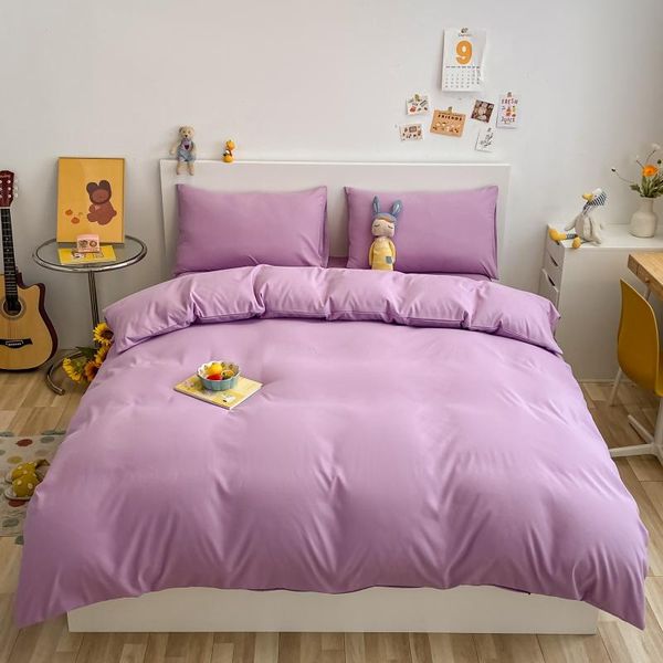 bedding sets purple girls quilt cover pillowcase solid bed flat sheets luxury duvet twin full single king bedclothes
bedding sets purple girls quilt cover pillowcase solid bed flat sheets luxury duvet twin full single king bedclothes