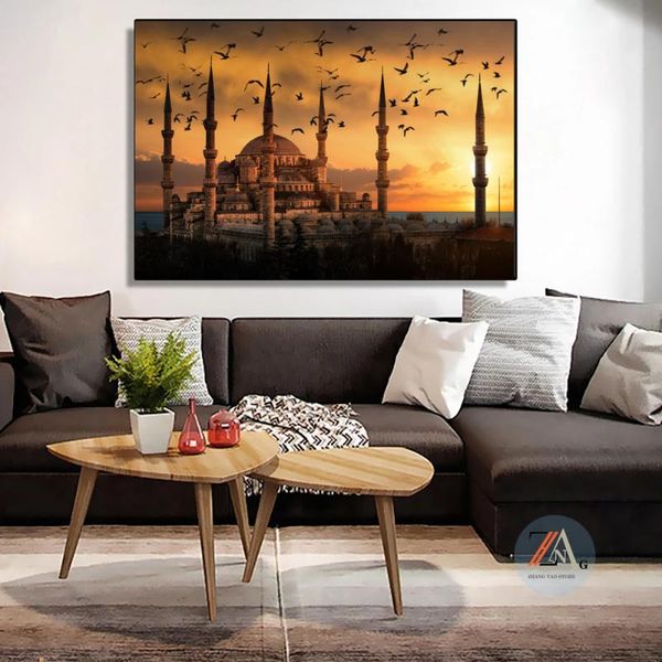 paintings blue mosque in lstanbul landscape canvas painting posters and prints wall art sunset lslam pictures for home decor
paintings blue mosque in lstanbul landscape canvas painting posters and prints wall art sunset lslam pictures for home decor