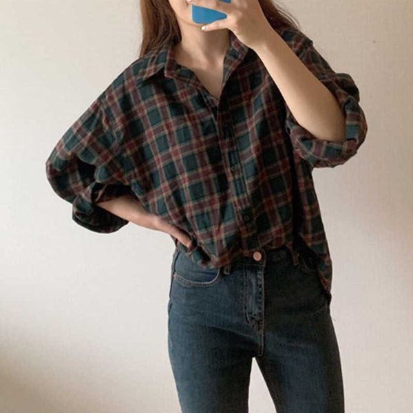 women's blouses & shirts spring korea fashion women long sleeve turn-down collar loose all-matched casual vinta iwrh, White
women's blouses & shirts spring korea fashion women long sleeve turn-down collar loose all-matched casual vinta iwrh, White