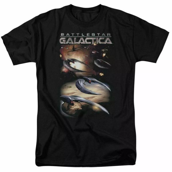 battlestar galactica when cylons attack t shirt licensed sci-fi tv show black, White;black
battlestar galactica when cylons attack t shirt licensed sci-fi tv show black, White;black