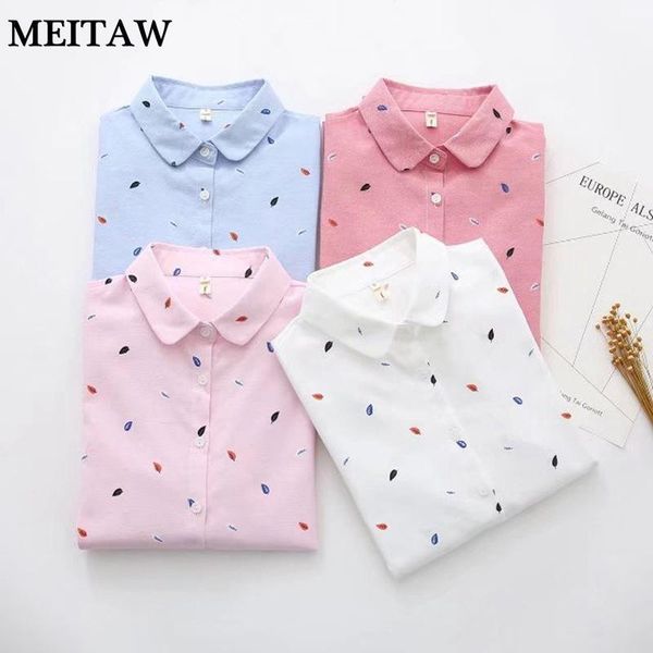 brand printed blouse shirts 2021 casual long sleeve office white lady cotton plus size shirt blusa women's blouses &
brand printed blouse shirts 2021 casual long sleeve office white lady cotton plus size shirt blusa women's blouses &