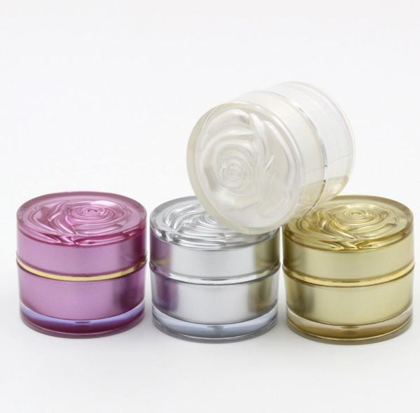 storage bottles & jars 10g/10ml cosmetics cream containers acrylic empty sample packaging wax bottle 100pcs/lot sn518 
storage bottles & jars 10g/10ml cosmetics cream containers acrylic empty sample packaging wax bottle 100pcs/lot sn518