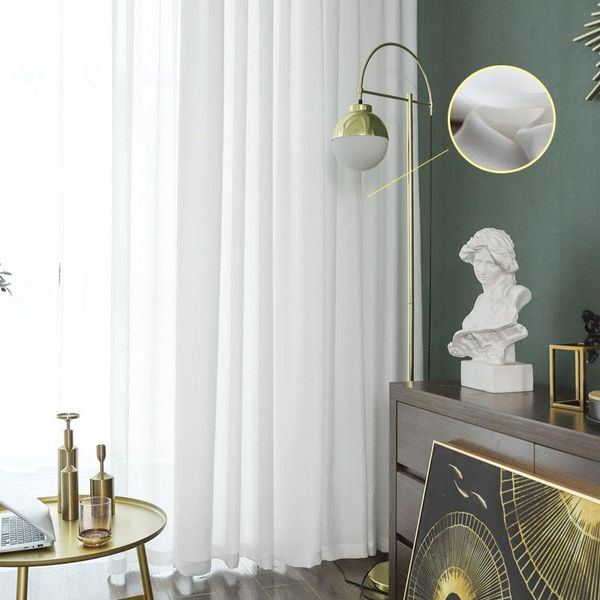 white chiffon tulle curtains for living room soft sheer curtain bedroom kitchen window treatment finished voile drape decoration & drapes
white chiffon tulle curtains for living room soft sheer curtain bedroom kitchen window treatment finished voile drape decoration & drapes