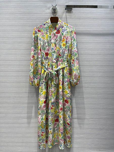 100% real silk women 2021 spring holiday floral printed maxi dresses lantern sleeve stand collar belt ladies dress s02 casual, Black;gray
100% real silk women 2021 spring holiday floral printed maxi dresses lantern sleeve stand collar belt ladies dress s02 casual, Black;gray