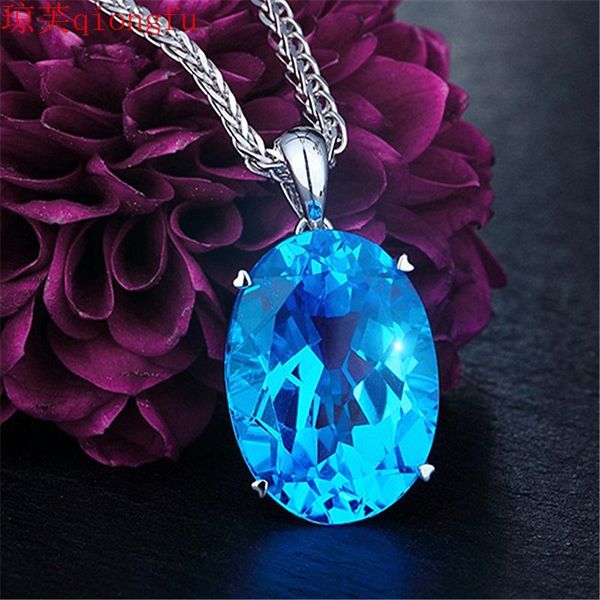 pendant necklaces qiongfu gifts friend day 2021 sea blue z for friends spiritual jewelry women chains, Silver
pendant necklaces qiongfu gifts friend day 2021 sea blue z for friends spiritual jewelry women chains, Silver