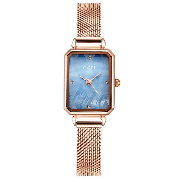 wristwatches rectangle bracelet watches women stainless steel mesh rose gold waterproof watch ladies quartz relogio feminino, Slivery;brown
wristwatches rectangle bracelet watches women stainless steel mesh rose gold waterproof watch ladies quartz relogio feminino, Slivery;brown