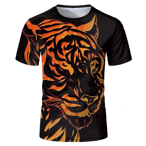 tiger t-shirt men's 3d digital printing short sleeve animal crew neck, White;black
tiger t-shirt men's 3d digital printing short sleeve animal crew neck, White;black