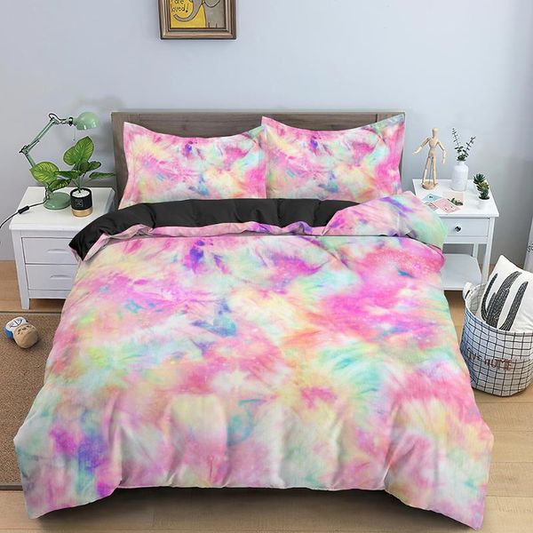 bedding sets 2/3pcs tie dye set luxury colorful duvet cover home textiles stylish comfortable bed linen kids
bedding sets 2/3pcs tie dye set luxury colorful duvet cover home textiles stylish comfortable bed linen kids