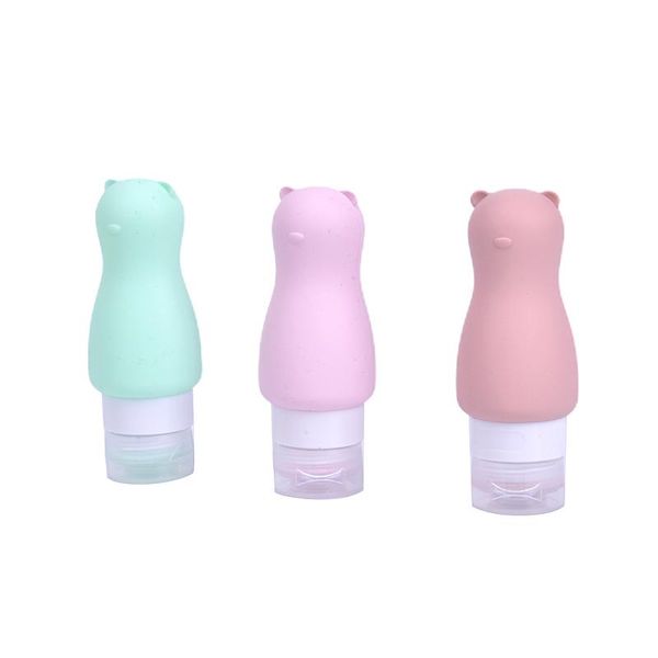 1pc 90ml silicone refillable bottles protable lotion points shampoo container press cute traveler packing storage & jars
1pc 90ml silicone refillable bottles protable lotion points shampoo container press cute traveler packing storage & jars