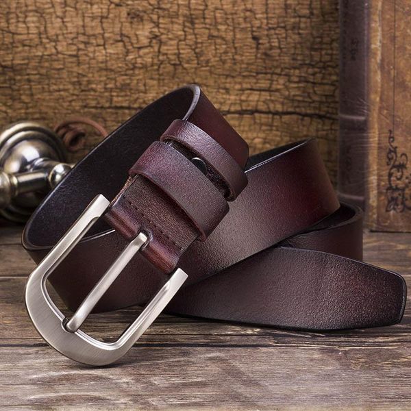 schinteon men cowhide genuine leather jean pin buckle belt casual waist strap yellow for designer belts, Black;brown
schinteon men cowhide genuine leather jean pin buckle belt casual waist strap yellow for designer belts, Black;brown