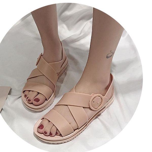 flat sandals women shoes gladiator open toe buckle soft jelly female casual women's platform beach woman, Black
flat sandals women shoes gladiator open toe buckle soft jelly female casual women's platform beach woman, Black