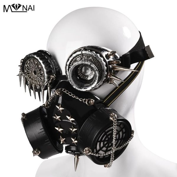 other event & party supplies steampunk gothic vintage spikes mask goggles cosplay props halloween costume rivet masks with glasses accessori
other event & party supplies steampunk gothic vintage spikes mask goggles cosplay props halloween costume rivet masks with glasses accessori
