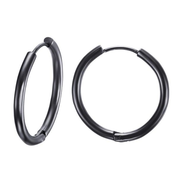 hoop & huggie simple small earrings for women / men stainless steel black rose gold silver color jewelry 20*2mm, Golden;silver
hoop & huggie simple small earrings for women / men stainless steel black rose gold silver color jewelry 20*2mm, Golden;silver