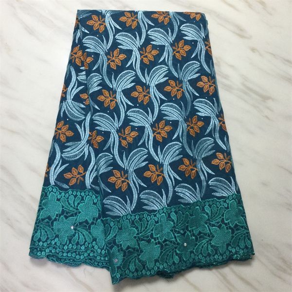 5yards/lot beautiful teal african cotton fabric flower embroidery swiss voile lace for dressing pl11722, Black;white
5yards/lot beautiful teal african cotton fabric flower embroidery swiss voile lace for dressing pl11722, Black;white