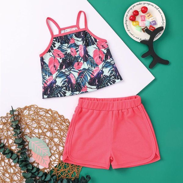 clothing sets casual baby girl clothes set summer leaf print sleeveless square collar solid short pants 2pcs suits kids girls outfits, White
clothing sets casual baby girl clothes set summer leaf print sleeveless square collar solid short pants 2pcs suits kids girls outfits, White
