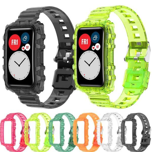 watch bands for huawei fit strap silicone band watchband glacier transparent bracelet correa smart, Black;brown
watch bands for huawei fit strap silicone band watchband glacier transparent bracelet correa smart, Black;brown
