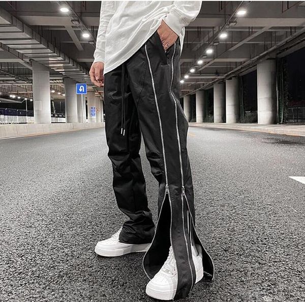 men's side long zip black pants fashion streight leg high street regular fit uality casual pant trousers
men's side long zip black pants fashion streight leg high street regular fit uality casual pant trousers