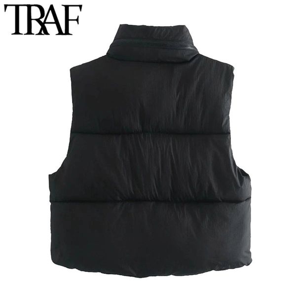 traf women fashion hooded hidden inside cropped padded waistcoat vintage sleeveless zip-up female outerwear chic, Black;white
traf women fashion hooded hidden inside cropped padded waistcoat vintage sleeveless zip-up female outerwear chic, Black;white