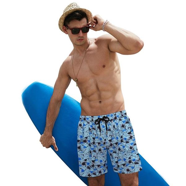 straight printed beach pants men's casual big loose large size surfing swimming quick-drying shorts lined with mesh gauze, White;black
straight printed beach pants men's casual big loose large size surfing swimming quick-drying shorts lined with mesh gauze, White;black