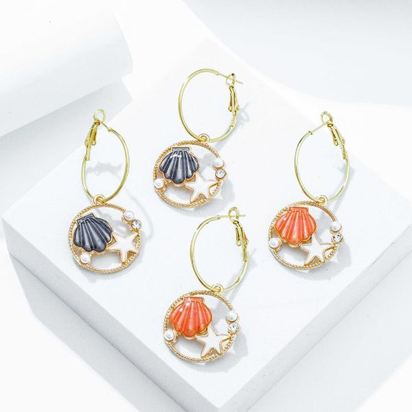 dangle & chandelier vg 6ym fashion imitation pearls star shell copper buckle earrings cute drop for women party jewelry wholesale, Silver
dangle & chandelier vg 6ym fashion imitation pearls star shell copper buckle earrings cute drop for women party jewelry wholesale, Silver