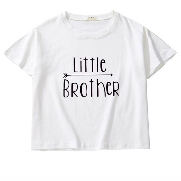women's t-shirt little brother for women 100% cotton novelty crop round-neck streetwear tees short sleeve clothes casual girl, White
women's t-shirt little brother for women 100% cotton novelty crop round-neck streetwear tees short sleeve clothes casual girl, White