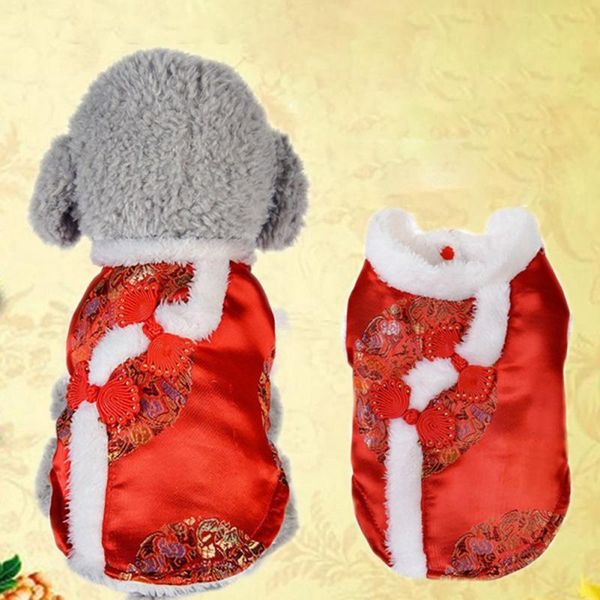 dog apparel pet chinese year costume sleeveless coat for cheongsam cold weather coats puppy clothes
dog apparel pet chinese year costume sleeveless coat for cheongsam cold weather coats puppy clothes
