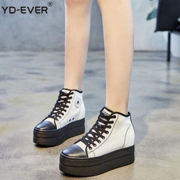 boots yd-ever 8cm canvas women high heel platform wedge shoes height increasing lace up casual sneaker, Black
boots yd-ever 8cm canvas women high heel platform wedge shoes height increasing lace up casual sneaker, Black