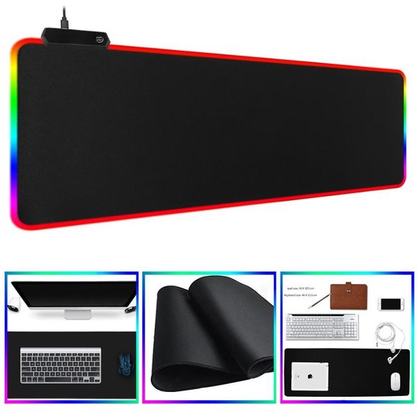 mouse pads & wrist rests rgb gaming pad large size desk mat anti-slip rubber e-sports gamer xxl mousepad led backlight carpet for keyboard m
mouse pads & wrist rests rgb gaming pad large size desk mat anti-slip rubber e-sports gamer xxl mousepad led backlight carpet for keyboard m