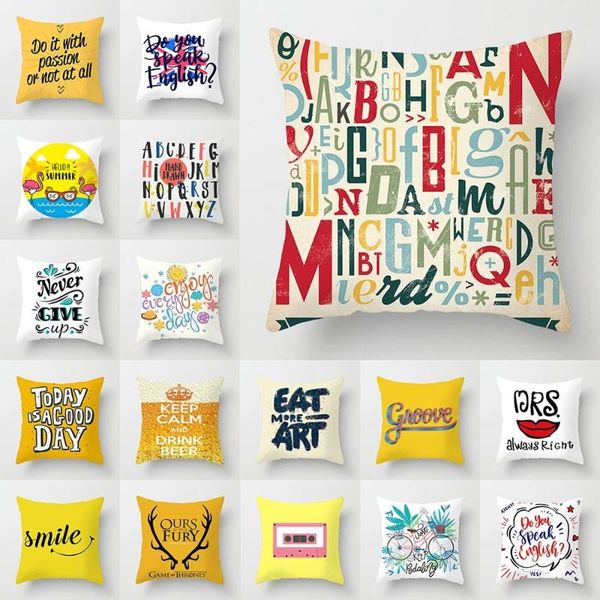 pillow case 18" nordic alphabet print sofa car office bedroom soft cushion cover fashion modern home decorative pillowcase
pillow case 18" nordic alphabet print sofa car office bedroom soft cushion cover fashion modern home decorative pillowcase