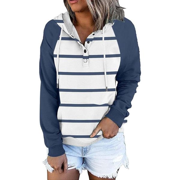 women's hoodies & sweatshirts female pullover long-sleeved bottoming casual loose ladies clothes striped drawstring fashion stitching v, Black
women's hoodies & sweatshirts female pullover long-sleeved bottoming casual loose ladies clothes striped drawstring fashion stitching v, Black