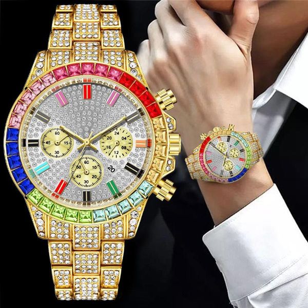 wristwatches vansvar brand watch luxury rhinestone men fashion crystal watches colorful diamond relogio masculino, Slivery;brown
wristwatches vansvar brand watch luxury rhinestone men fashion crystal watches colorful diamond relogio masculino, Slivery;brown