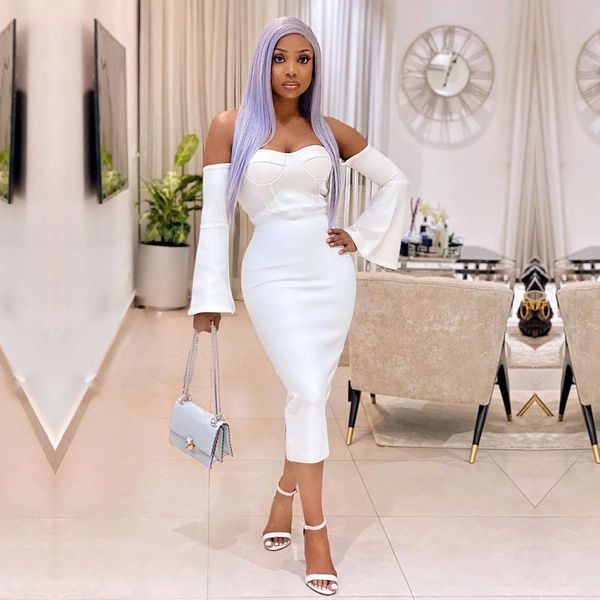 2020 new women's wear pure color slim party long sleeve one shoulder pleated early spring dress, White;black
2020 new women's wear pure color slim party long sleeve one shoulder pleated early spring dress, White;black