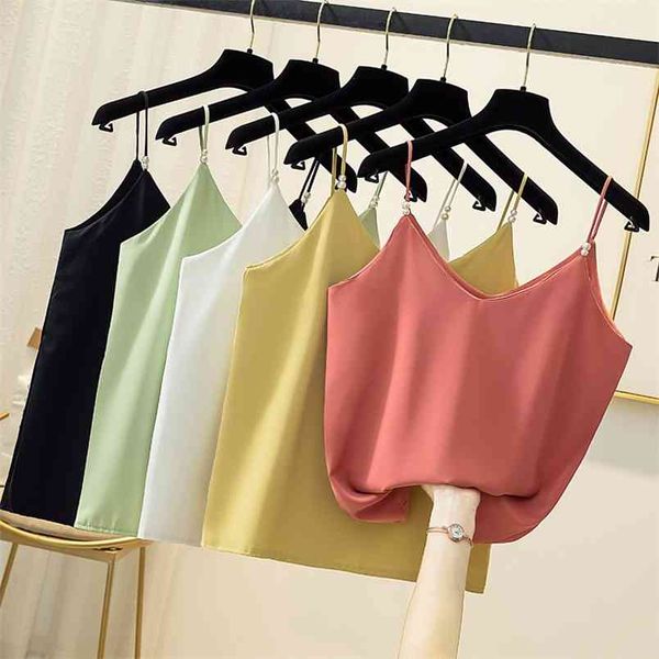women sleeveless silk crop bralette femme tank party vest tee tunique one shoulder tank crop ladies 210507, White
women sleeveless silk crop bralette femme tank party vest tee tunique one shoulder tank crop ladies 210507, White