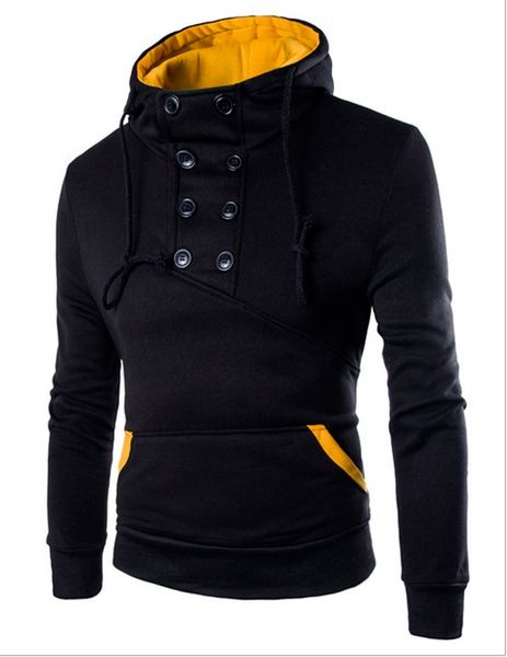 brand men's hoodies sweatshirts double-breasted jacket pullover for male short slim hoodie sweatshirt kg-65, Black
brand men's hoodies sweatshirts double-breasted jacket pullover for male short slim hoodie sweatshirt kg-65, Black