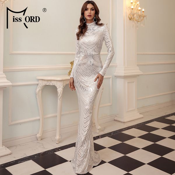 2021missord 2021 women autumn winter elegant high neck sequin dress long sleeve maxi bodycon dress female evening party dress m0649, Black;gray
2021missord 2021 women autumn winter elegant high neck sequin dress long sleeve maxi bodycon dress female evening party dress m0649, Black;gray