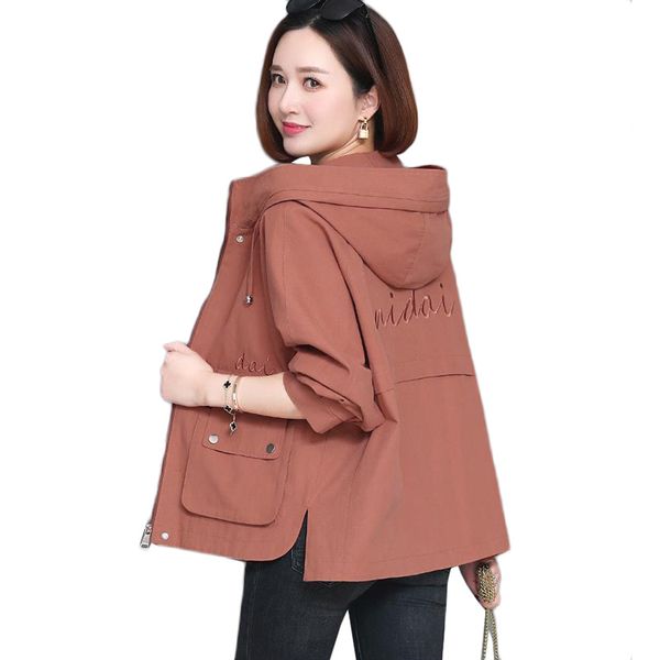 women's trench coats hoodie, casual korean loose coat, large jacket, tools, 4xl clothing, Tan;black
women's trench coats hoodie, casual korean loose coat, large jacket, tools, 4xl clothing, Tan;black