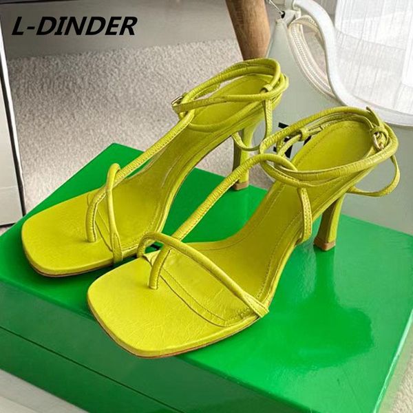 sandals l-dinder 2021 women's summer square toe leather ankle strap stiletto heel split wear party dress high heels, Black
sandals l-dinder 2021 women's summer square toe leather ankle strap stiletto heel split wear party dress high heels, Black