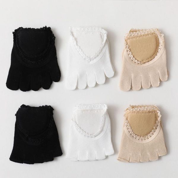 lace five-toed socks thin shallow mouth invisible foot pads high heels comfortable anti-wear half & hosiery, Black;white
lace five-toed socks thin shallow mouth invisible foot pads high heels comfortable anti-wear half & hosiery, Black;white