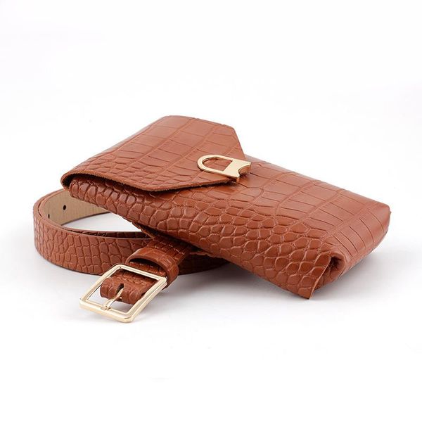 belts female pack women waist bag pu leather belt detachable pouch decoration designer simple thin crocodile pattern bags, Black;brown
belts female pack women waist bag pu leather belt detachable pouch decoration designer simple thin crocodile pattern bags, Black;brown