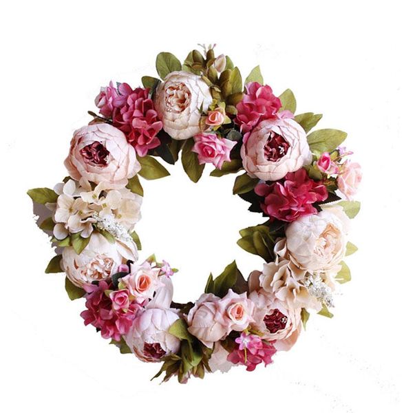 decorative flowers & wreaths wedding decoration 40cm rattan rose wreath big peony decor floral hoop christmas for home hanging artificial fl
decorative flowers & wreaths wedding decoration 40cm rattan rose wreath big peony decor floral hoop christmas for home hanging artificial fl