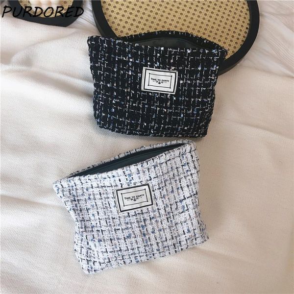 cosmetic bags & cases purdored 1 pc women vintage bag travel large solid black makeup beauty case storage organizer clutch toiletry kit
cosmetic bags & cases purdored 1 pc women vintage bag travel large solid black makeup beauty case storage organizer clutch toiletry kit