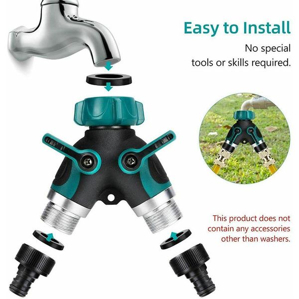 watering equipments 3/4 2 way heavy metal body garden hose splitter y shape water connector distributor for outdoor tap and faucet
watering equipments 3/4 2 way heavy metal body garden hose splitter y shape water connector distributor for outdoor tap and faucet