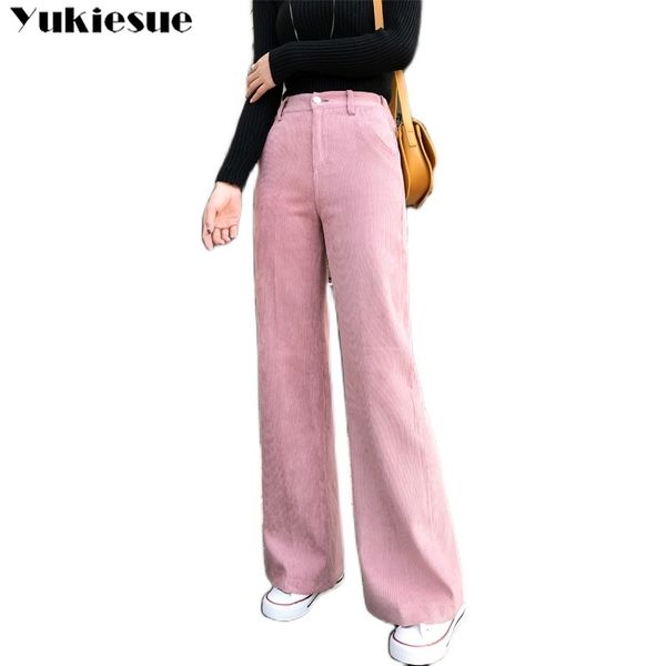 corduroy winter warm women's straight pants female high waist wide leg pants capris for women trousers woman plus size 210519, Blue
corduroy winter warm women's straight pants female high waist wide leg pants capris for women trousers woman plus size 210519, Blue