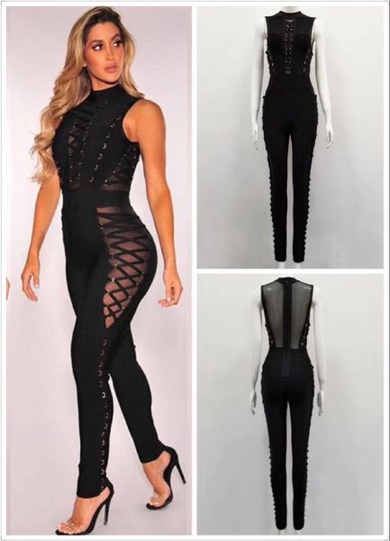 women's jumpsuits & rompers black full length mesh o neck lace button sleeveless women summer 2021 party bandage bodycon jumpsuit, Black;white
women's jumpsuits & rompers black full length mesh o neck lace button sleeveless women summer 2021 party bandage bodycon jumpsuit, Black;white