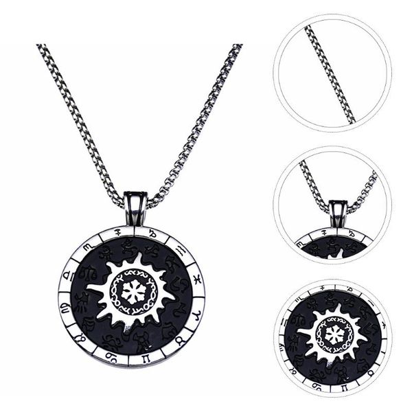 pendant necklaces 1pc punk style necklace titanium steel neck chain men decoration (as shown), Silver
pendant necklaces 1pc punk style necklace titanium steel neck chain men decoration (as shown), Silver