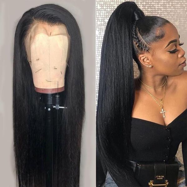 lace front wig peruvian straight human hair 360 full pre plucked natural hairline remy for black women1, Black;brown
lace front wig peruvian straight human hair 360 full pre plucked natural hairline remy for black women1, Black;brown