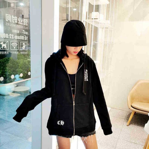 chrome/heartscrowe silver ch winter cross horseshoe autumn 2021 men's and women's zipper hoodie sweater coat long sleeve lo, Black
chrome/heartscrowe silver ch winter cross horseshoe autumn 2021 men's and women's zipper hoodie sweater coat long sleeve lo, Black