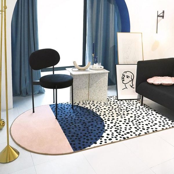 carpets ins pink geometric art living room rug, nordic style abstract bedside carpet, home mat woven floor decoration
carpets ins pink geometric art living room rug, nordic style abstract bedside carpet, home mat woven floor decoration