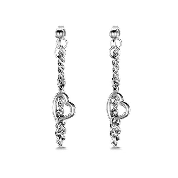hoop & huggie titanium steel one earring double style wearing tassel earrings chain tie a knot design for women stylish girls, Golden;silver
hoop & huggie titanium steel one earring double style wearing tassel earrings chain tie a knot design for women stylish girls, Golden;silver